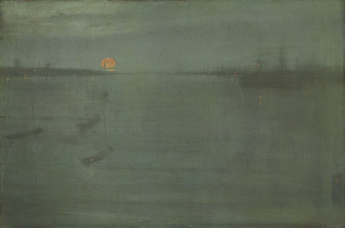 James Abbott McNeill Whistler - Nocturne: Blue and Gold–Southampton Water