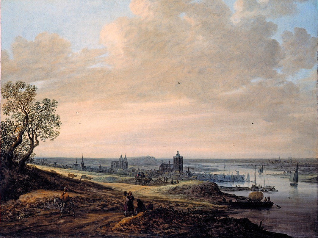 Jan van Goyen - Panorama Landscape with a View of Arnheim