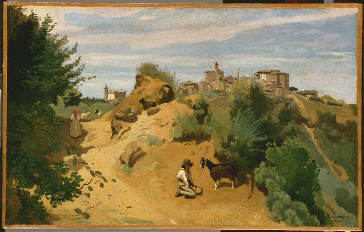Jean-Baptiste-Camille Corot - Genzano