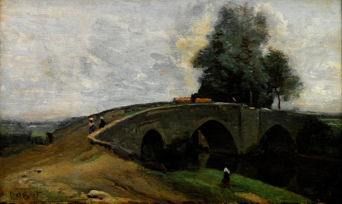 Jean-Baptiste-Camille Corot - Le vieux pont