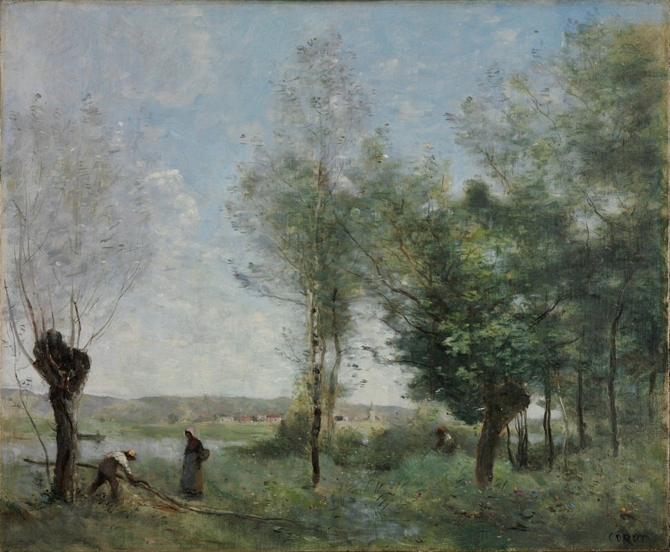 Jean-Baptiste-Camille Corot - Souvenir of Coubron