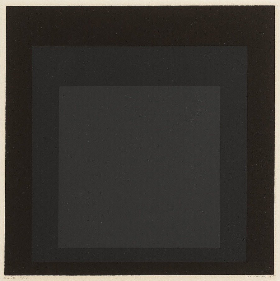 Soft Edge - Hard Edge #4 by Josef Albers - Artvee