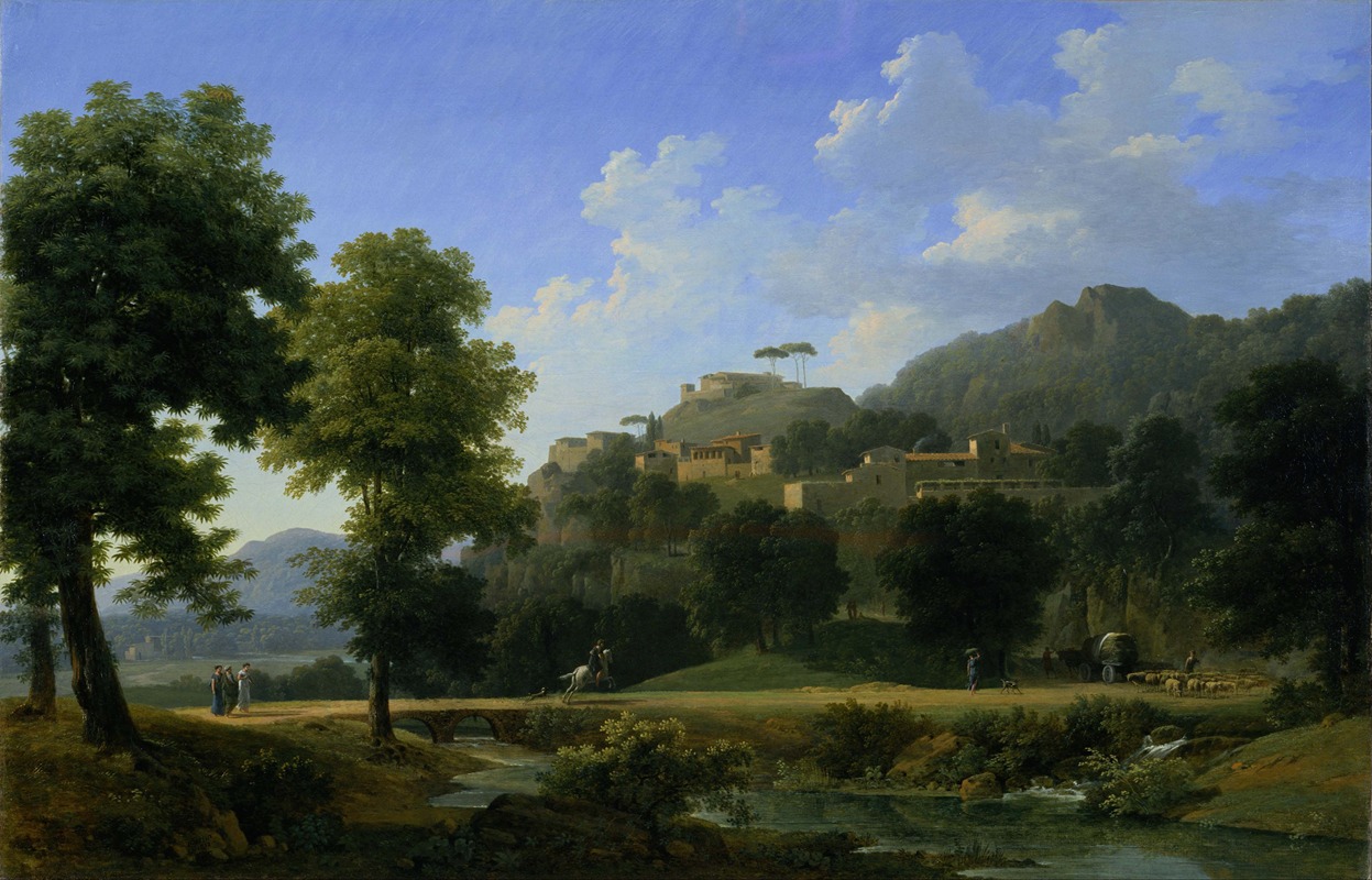 Jean Victor Bertin, Landscape (1804)