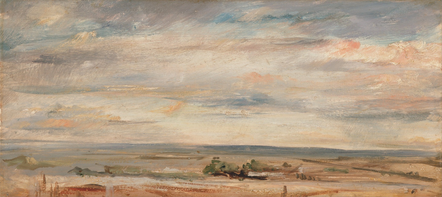 John Constable - Cloud Study, Early Morning, Looking East from Hampstead