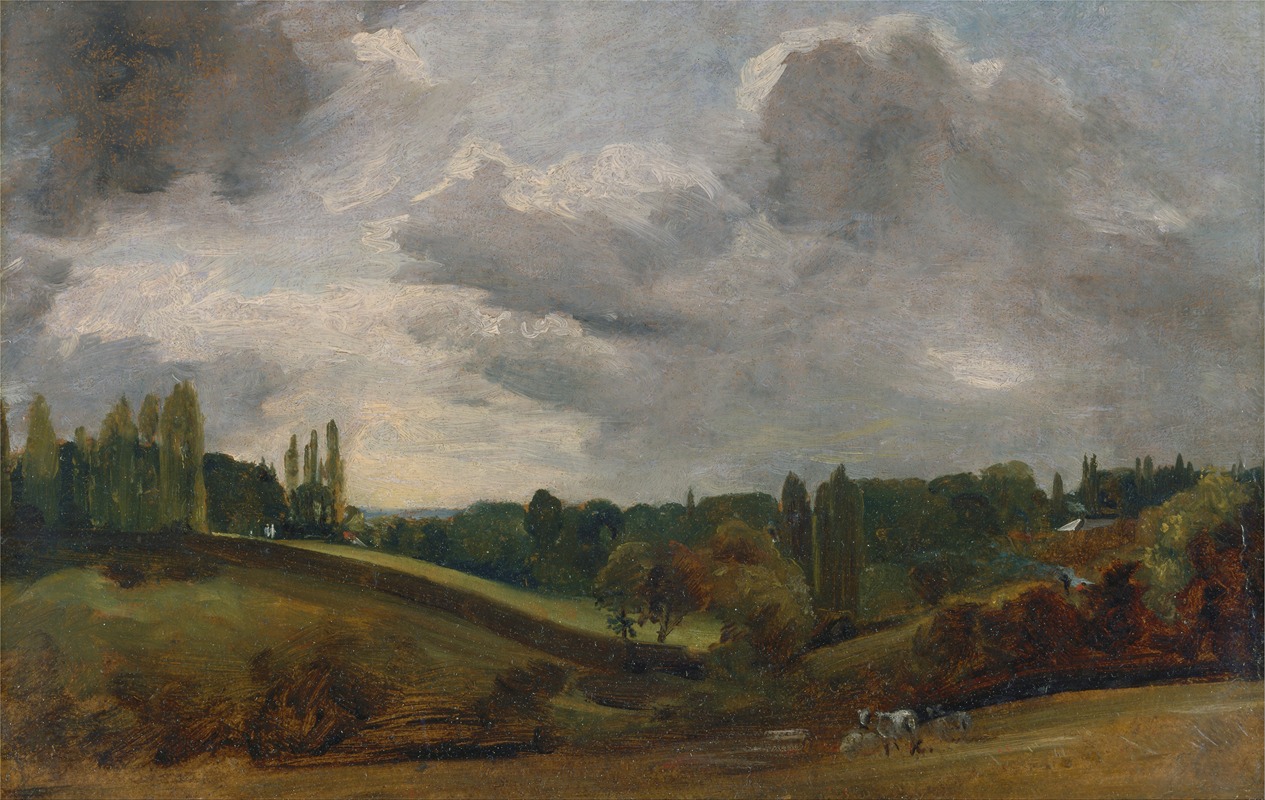 John Constable - East Bergholt