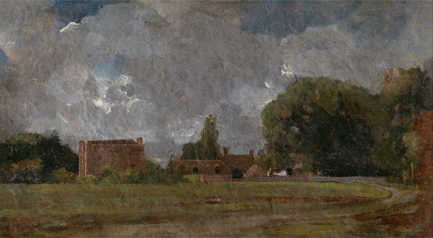 John Constable - Golding Constable’s House, East Bergholt- the Artist’s birthplace