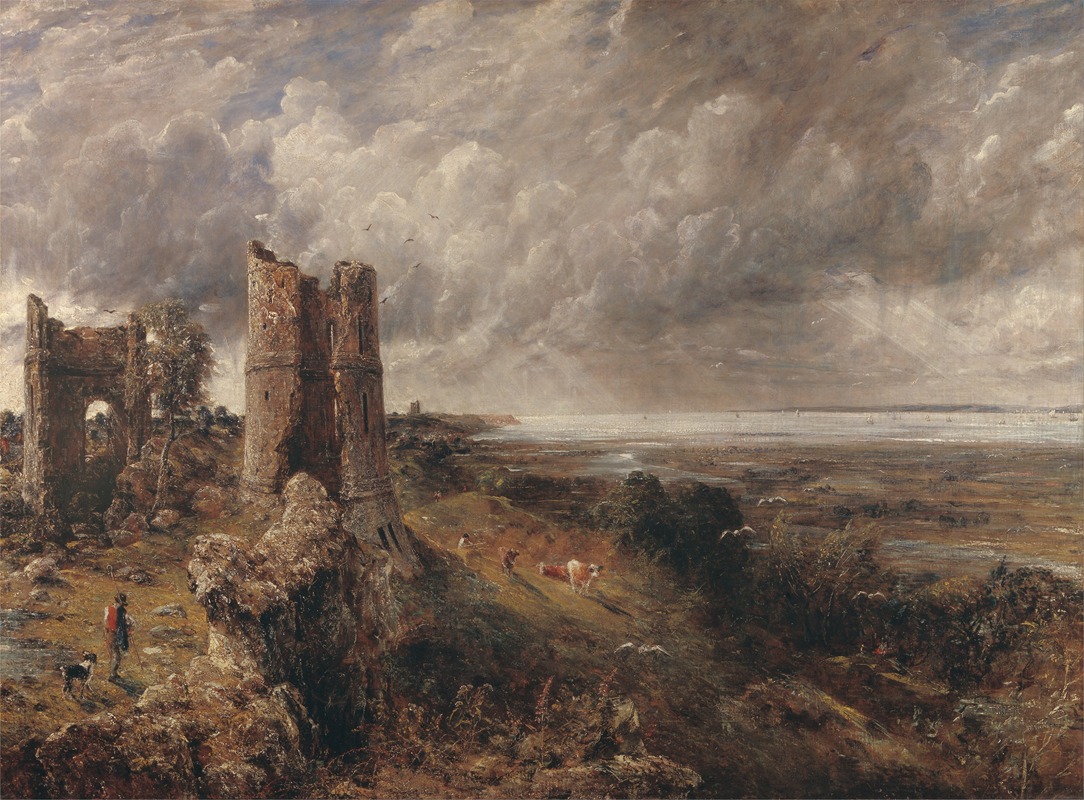 John Constable - Hadleigh Castle, The Mouth of the Thames–Morning after a Stormy Night