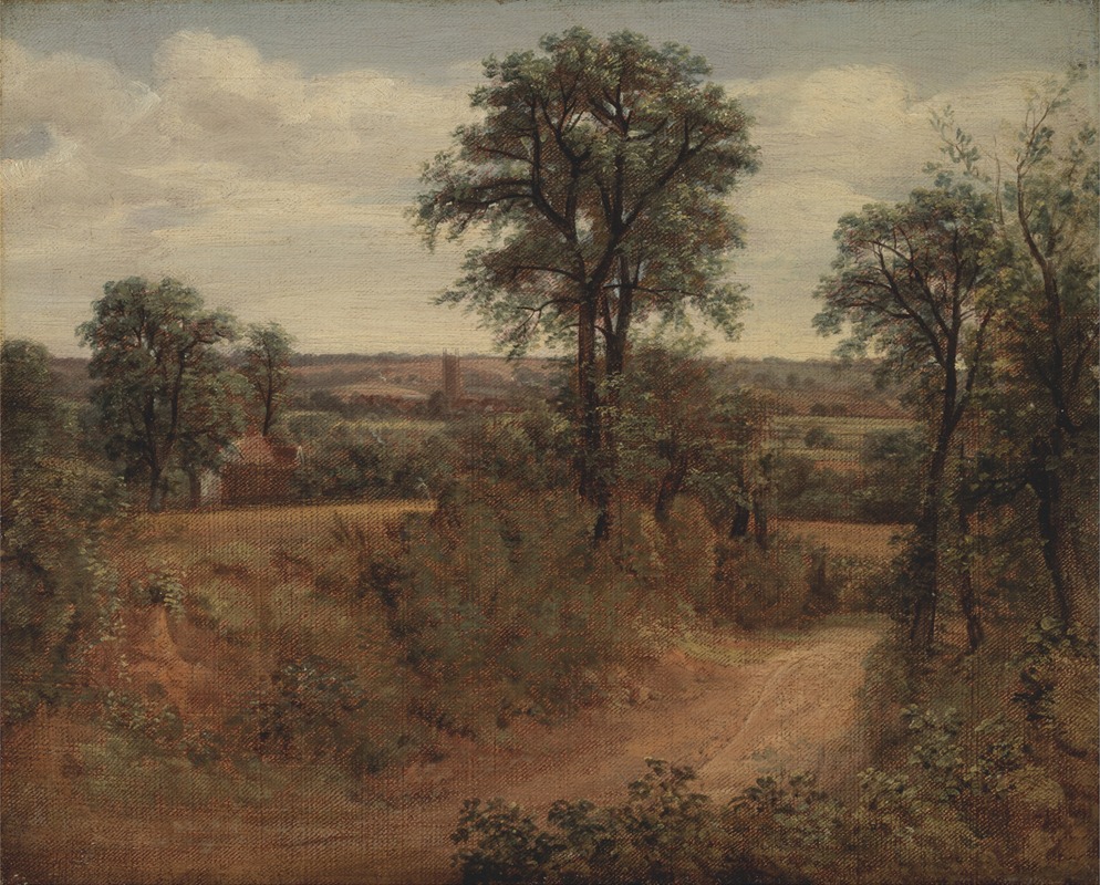 John Constable - Lane near Dedham