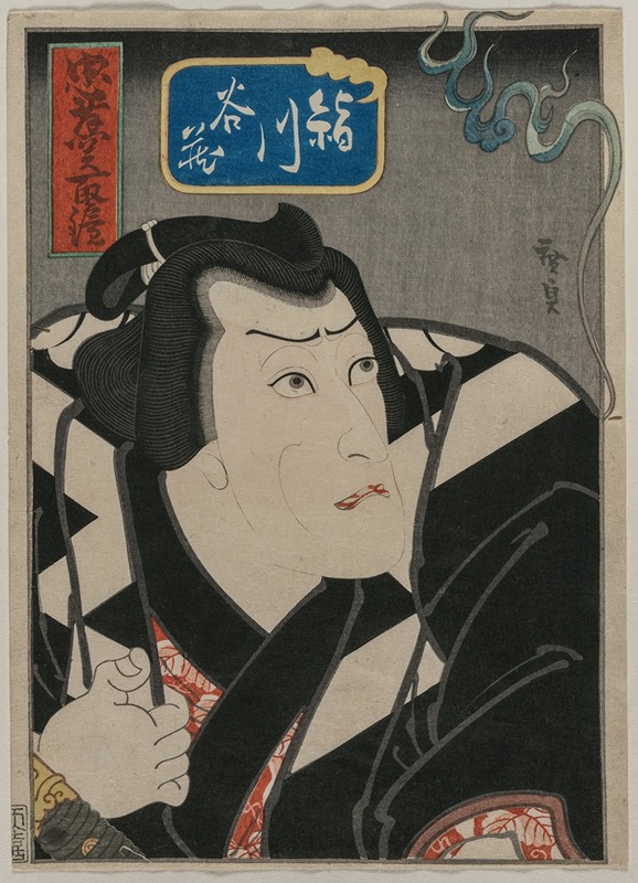 Konishi Hirosada - Kinugawa Tanizō in A Mirror of Brave and Loyal Wrestlers (Chūkō Sekitori Kagami)