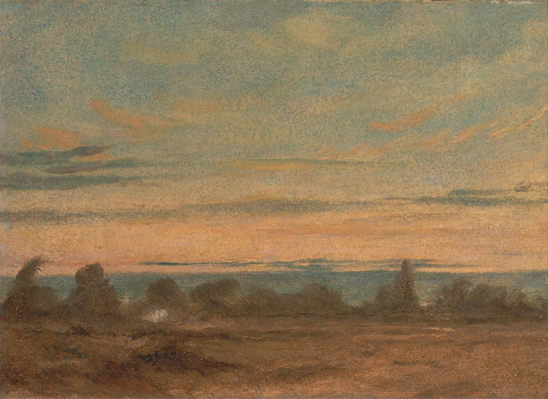 John Constable - Summer, Evening Landscape