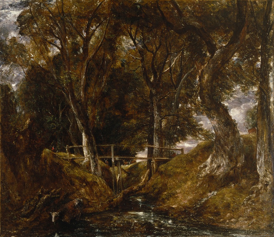 John Constable - The Dell at Helmingham Park