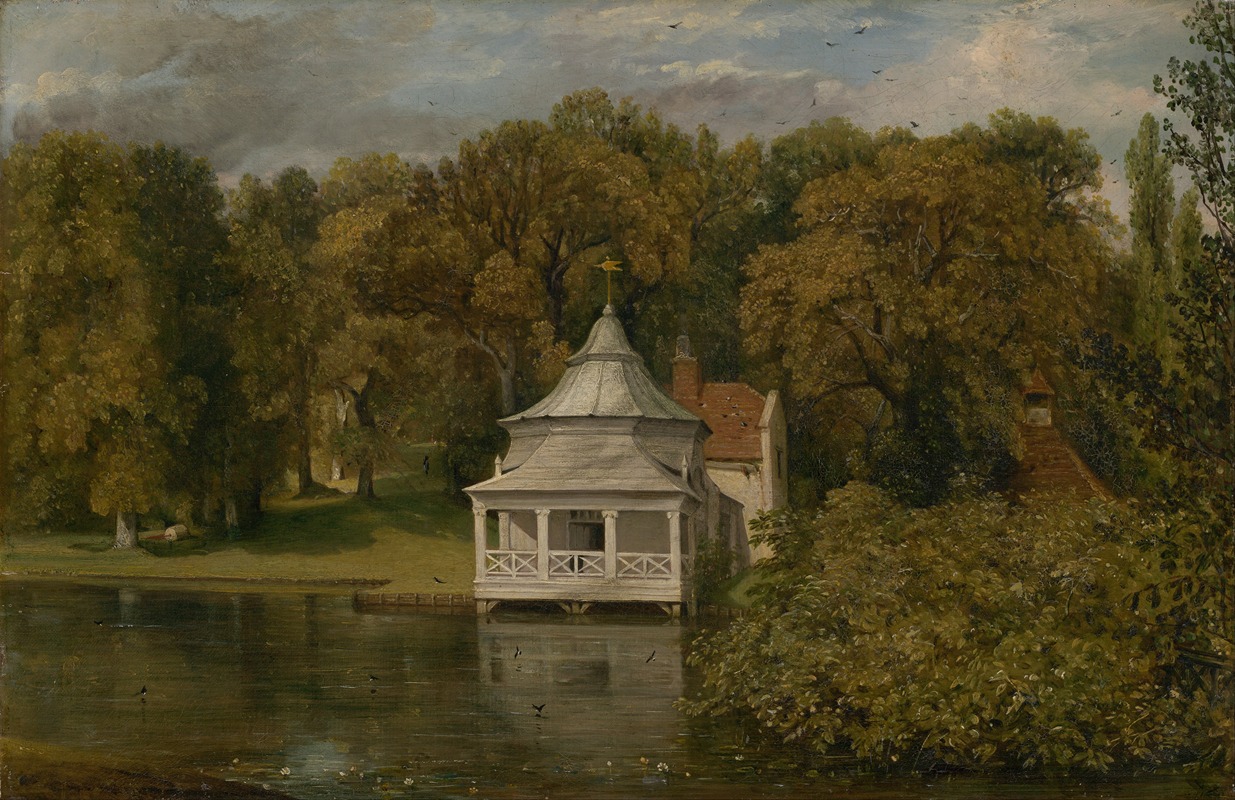 John Constable - The Quarters behind Alresford Hall