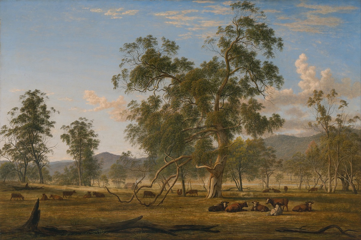 John Glover - Patterdale landscape with cattle