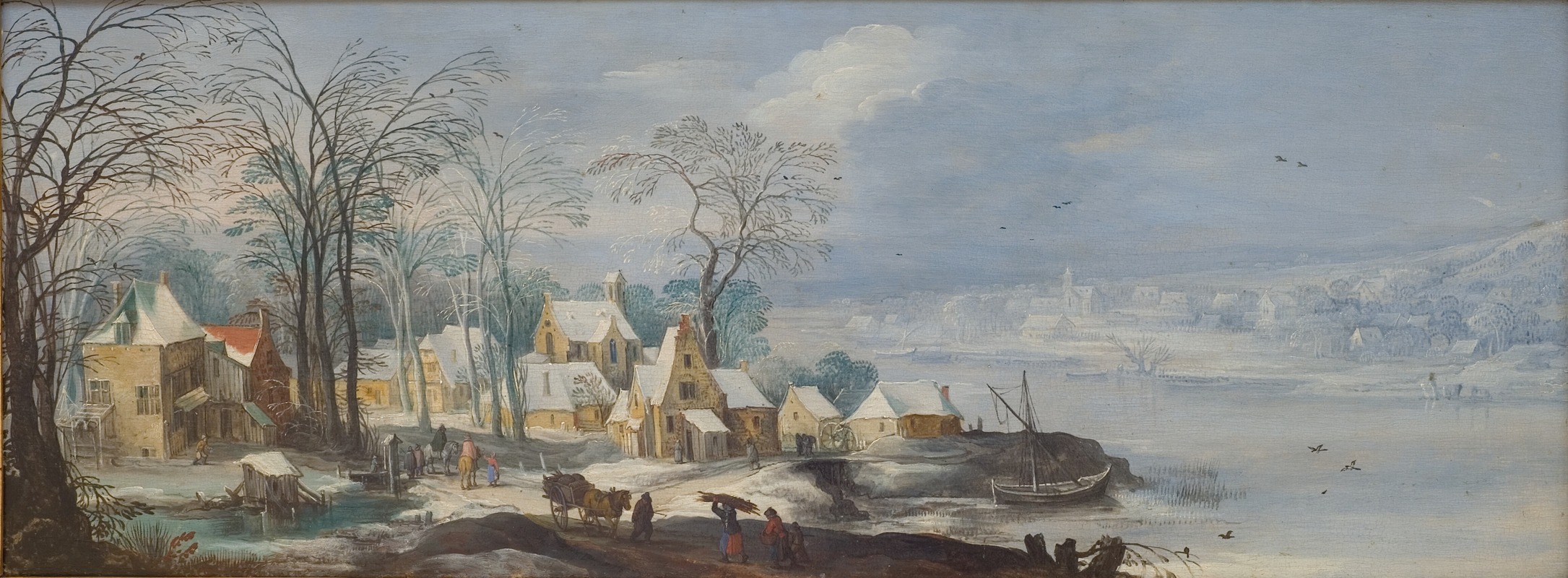 Joos de Momper - Winter Landscape