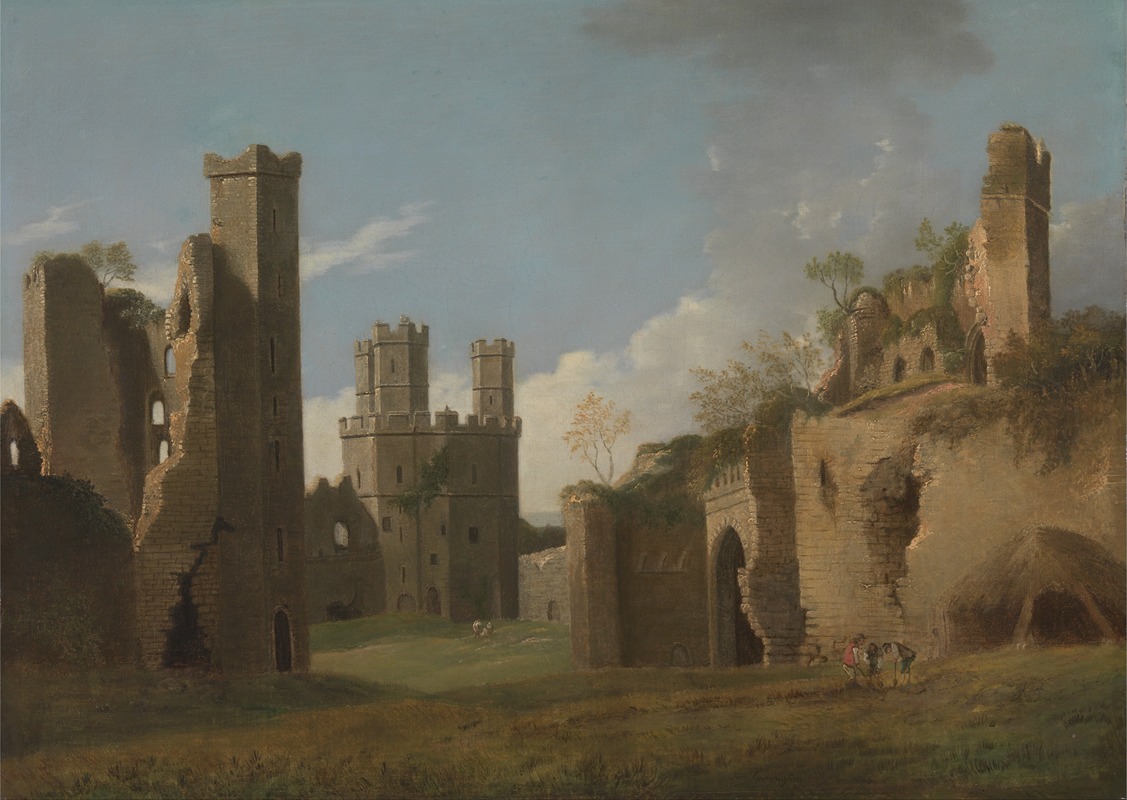 Joseph Farington - Caernarvon Castle