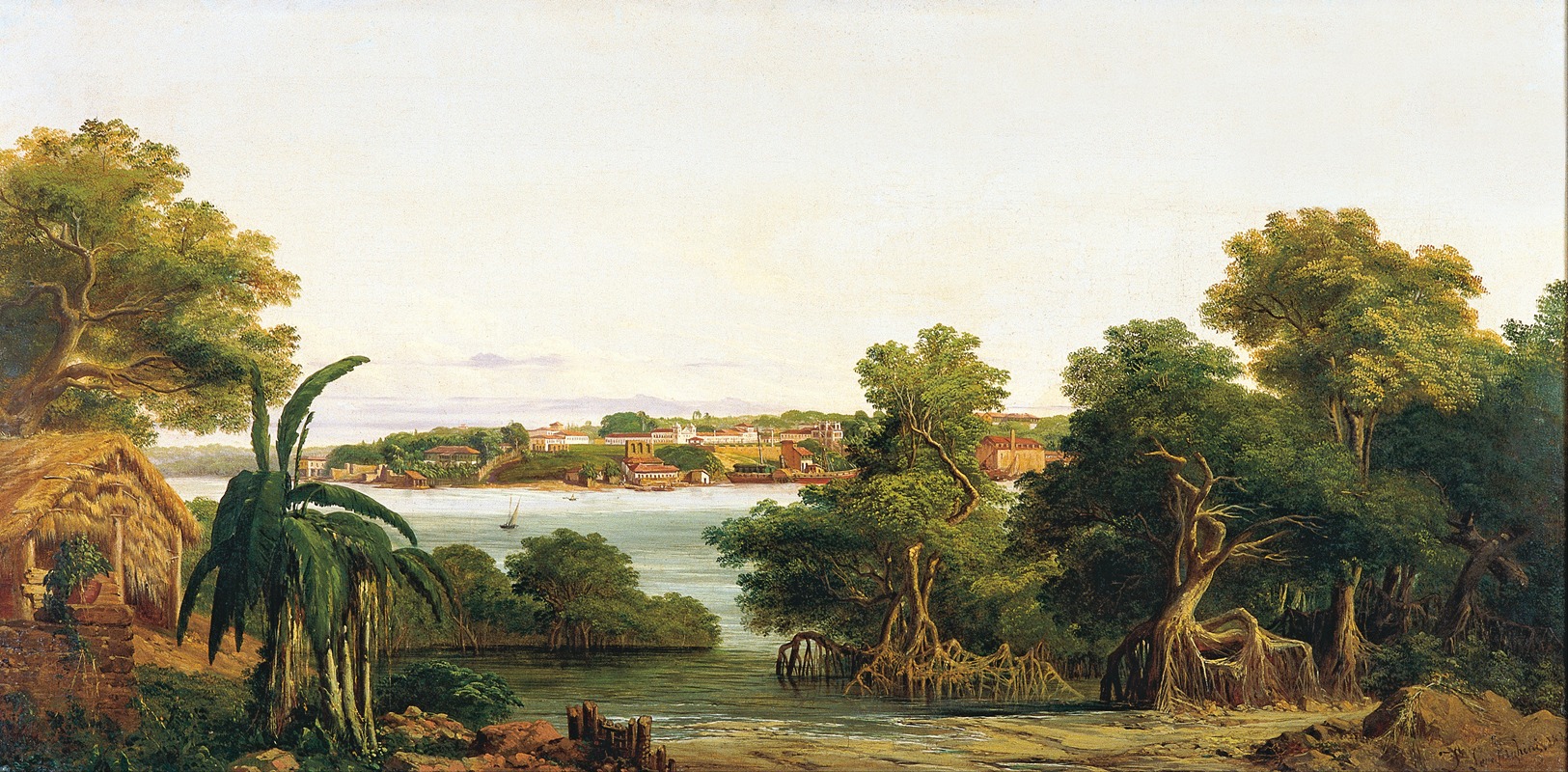 Joseph Léon Righini - View of São Luis do Maranhão