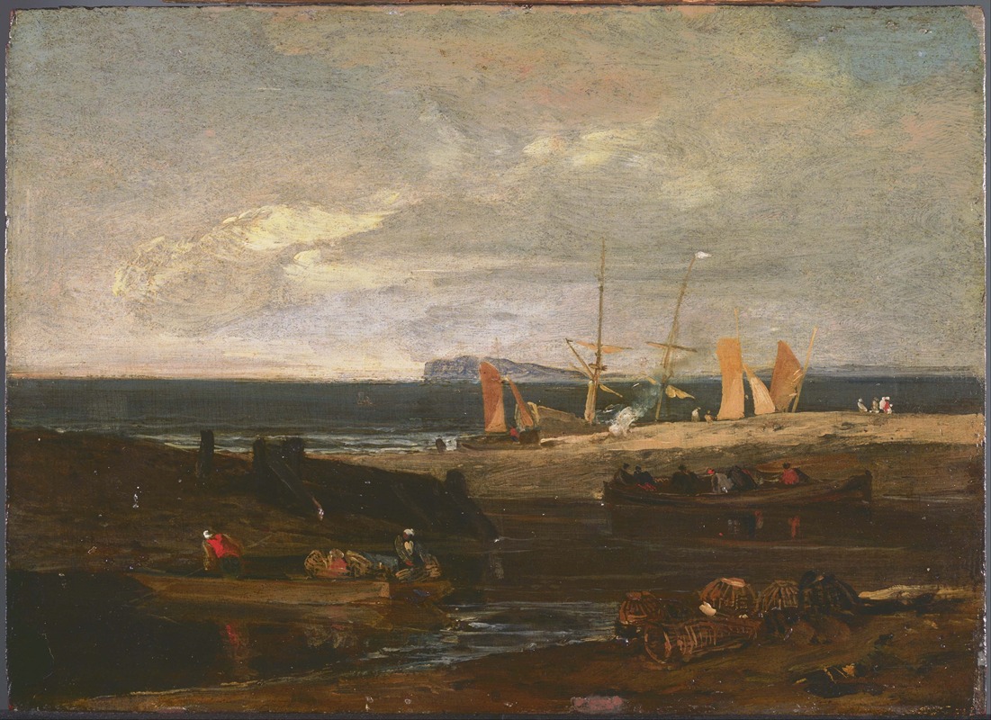 Joseph Mallord William Turner - A Scene on the English Coast