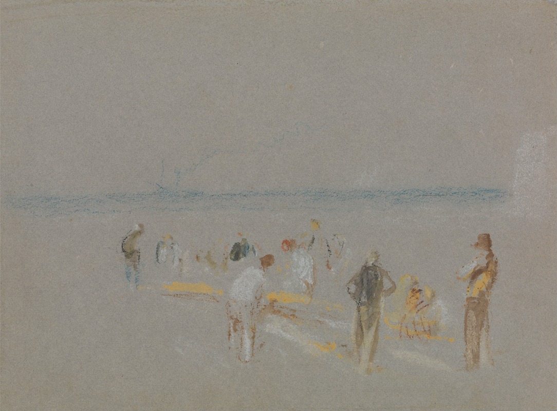 Joseph Mallord William Turner - Cricket on the Goodwin Sands