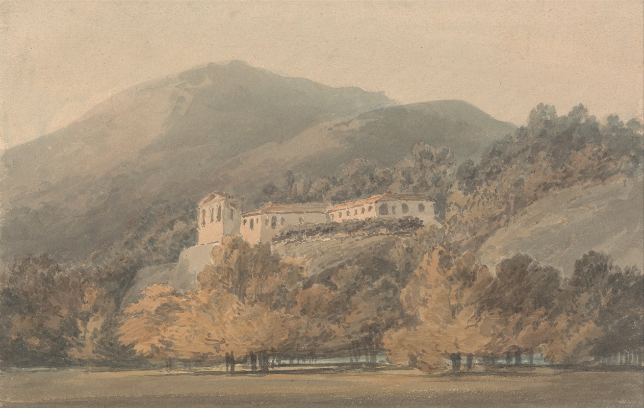 Joseph Mallord William Turner - Santa Lucia, A Convent near Caserta