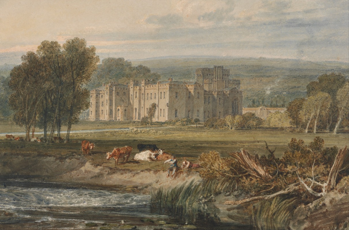 Joseph Mallord William Turner - View of Hampton Court, Herefordshire, from the Southeast