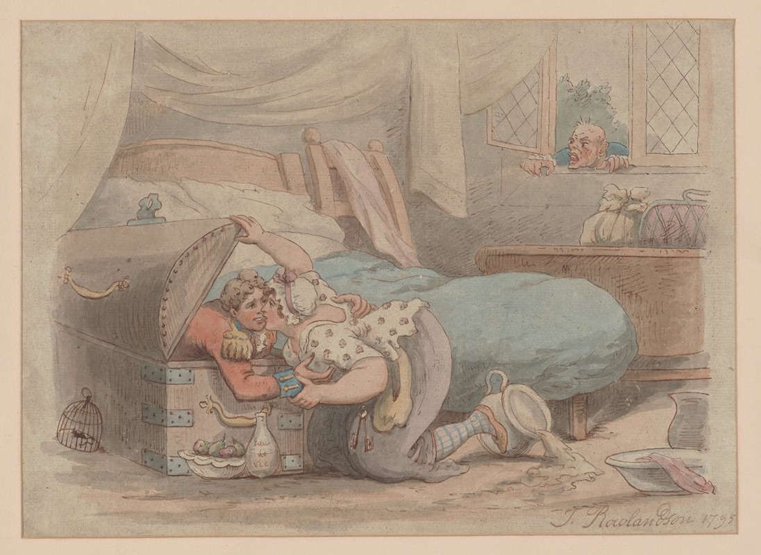 Thomas Rowlandson - Caught in the act