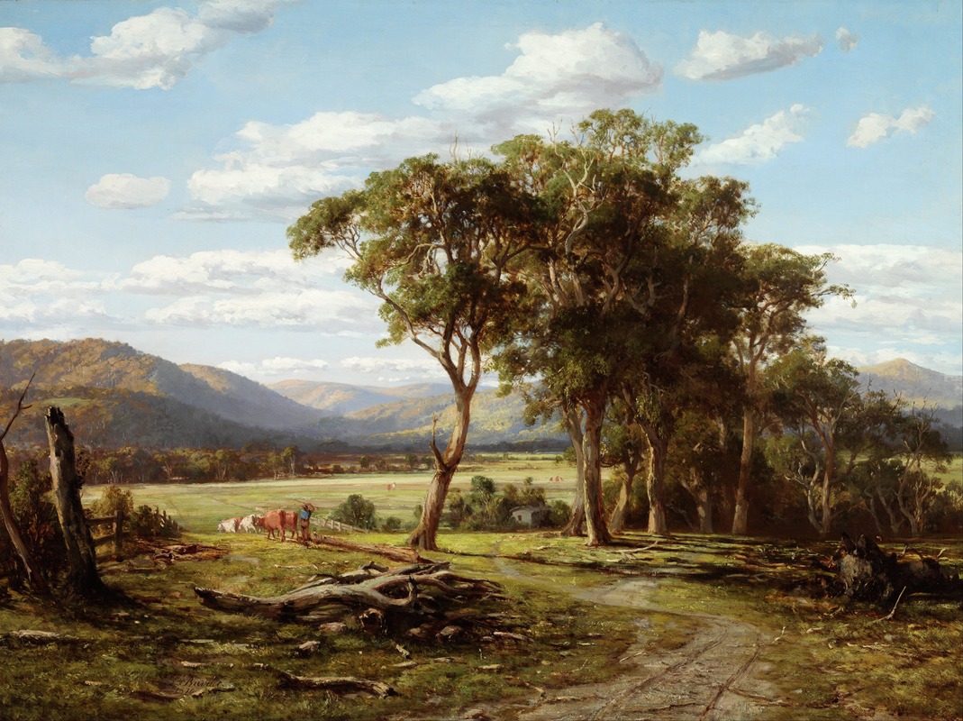 Louis Buvelot - At Lilydale