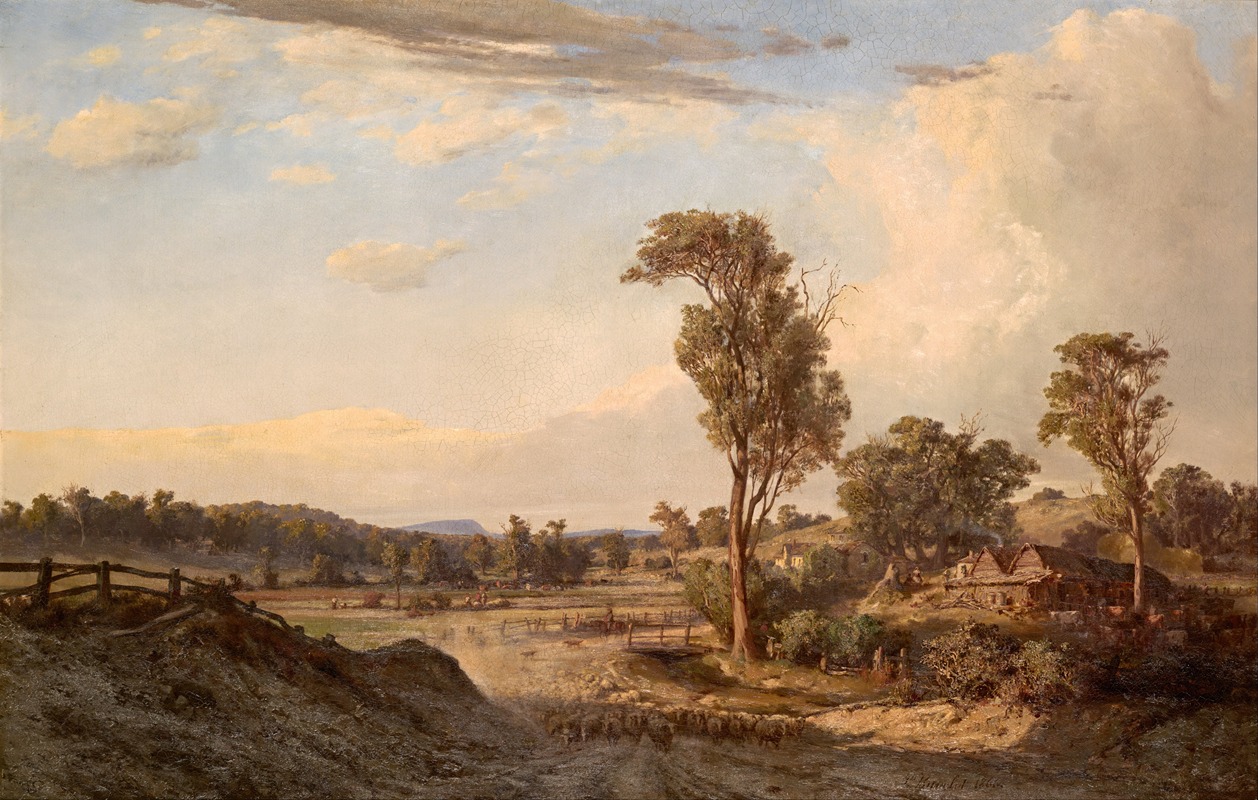 Louis Buvelot - Summer afternoon, Templestowe