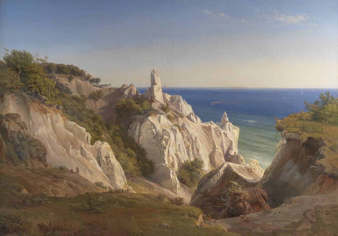 Louis Gurlitt - The Cliffs of the Island of Møn