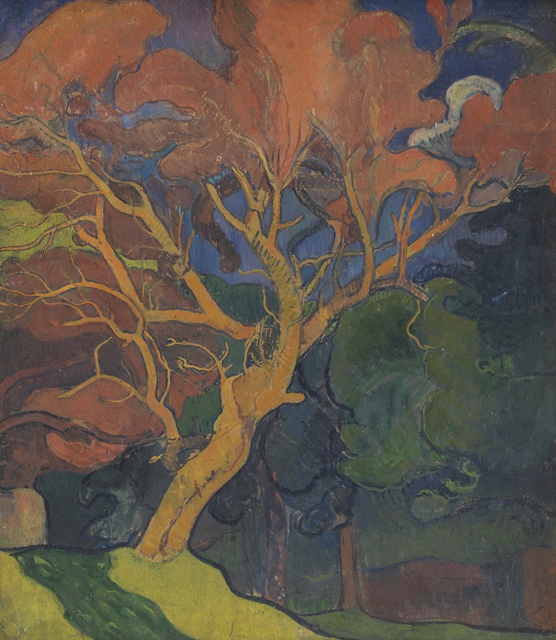 Mogens Ballin - Wood with Crooked Tree