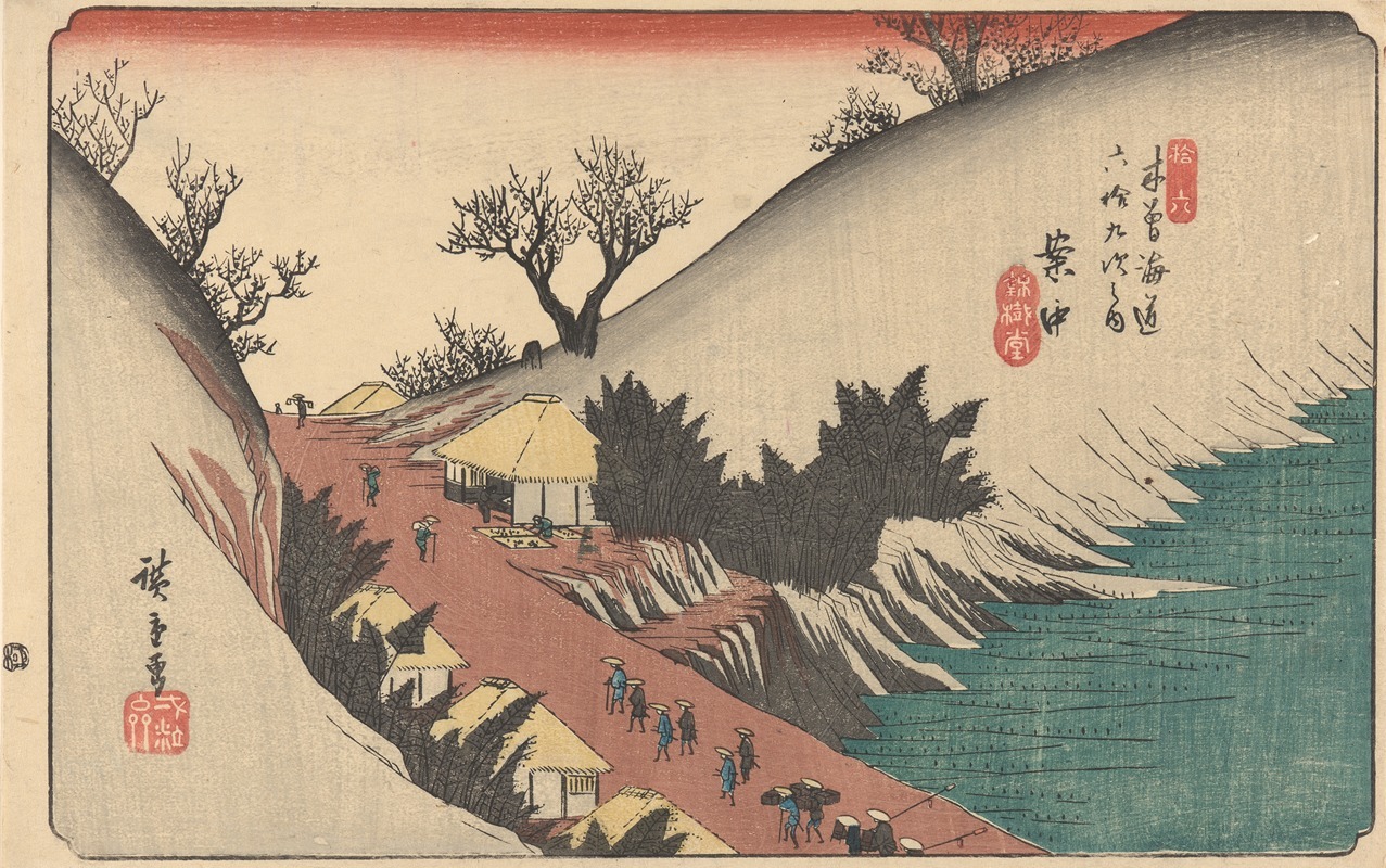 Andō Hiroshige - Annaka