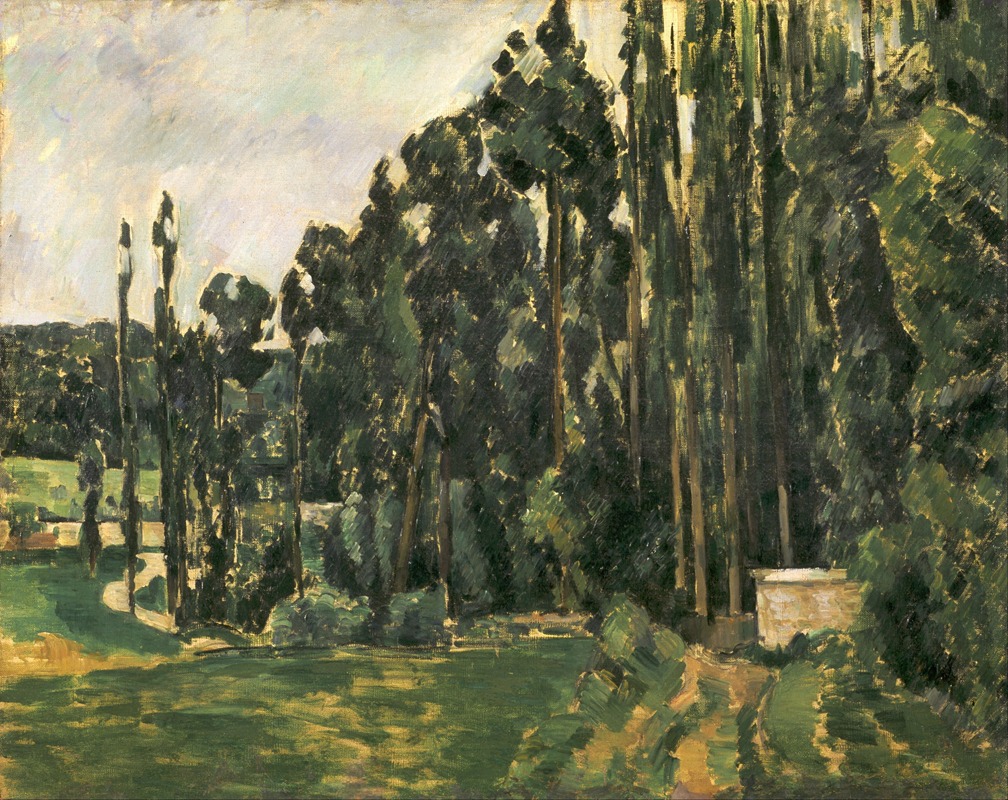 Paul Cézanne - Poplars