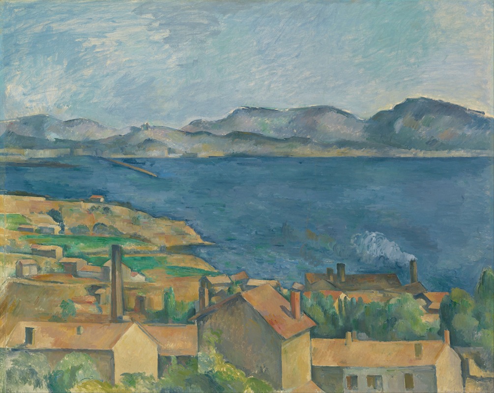 Paul Cézanne - The Bay of Marseilles, Seen from L’Estaque