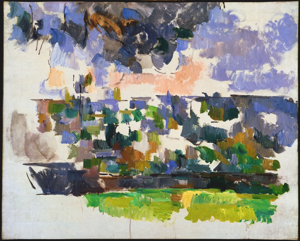 Paul Cézanne - The Garden at Les Lauves (Le Jardin des Lauves)