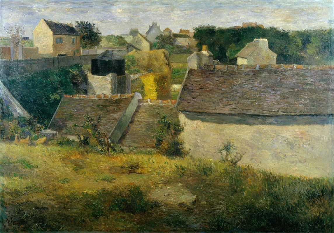 Paul Gauguin - Houses at Vaugirard