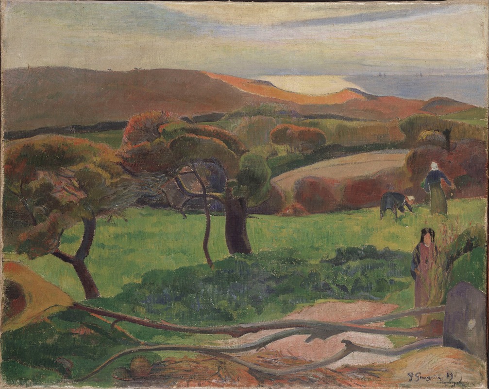 Paul Gauguin - Landscape from Bretagne