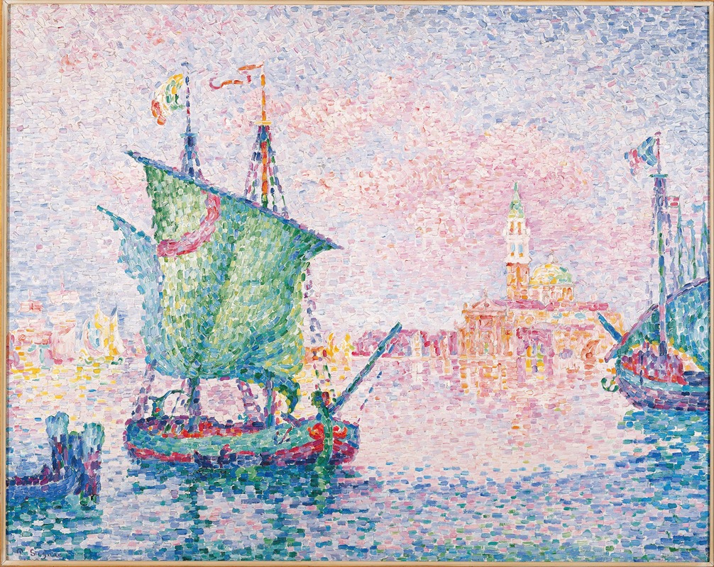 Paul Signac - Venice, The Pink Cloud, 1909