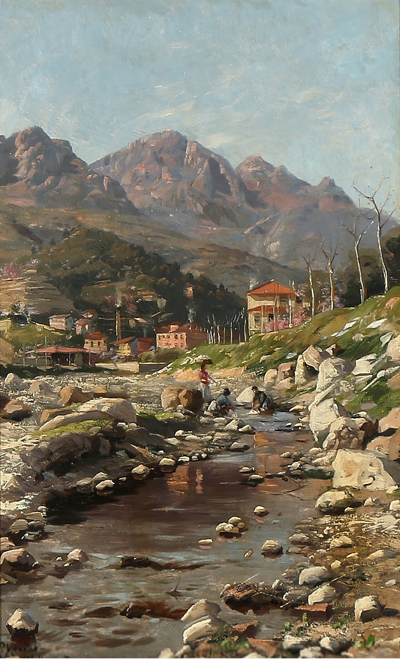 Peder Mørk Mønsted - Parti Fra Vallée Du Borrigo, Sydøstfrankrig