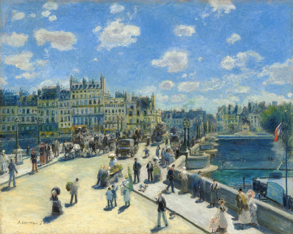 Pierre-Auguste Renoir - Pont Neuf, Paris