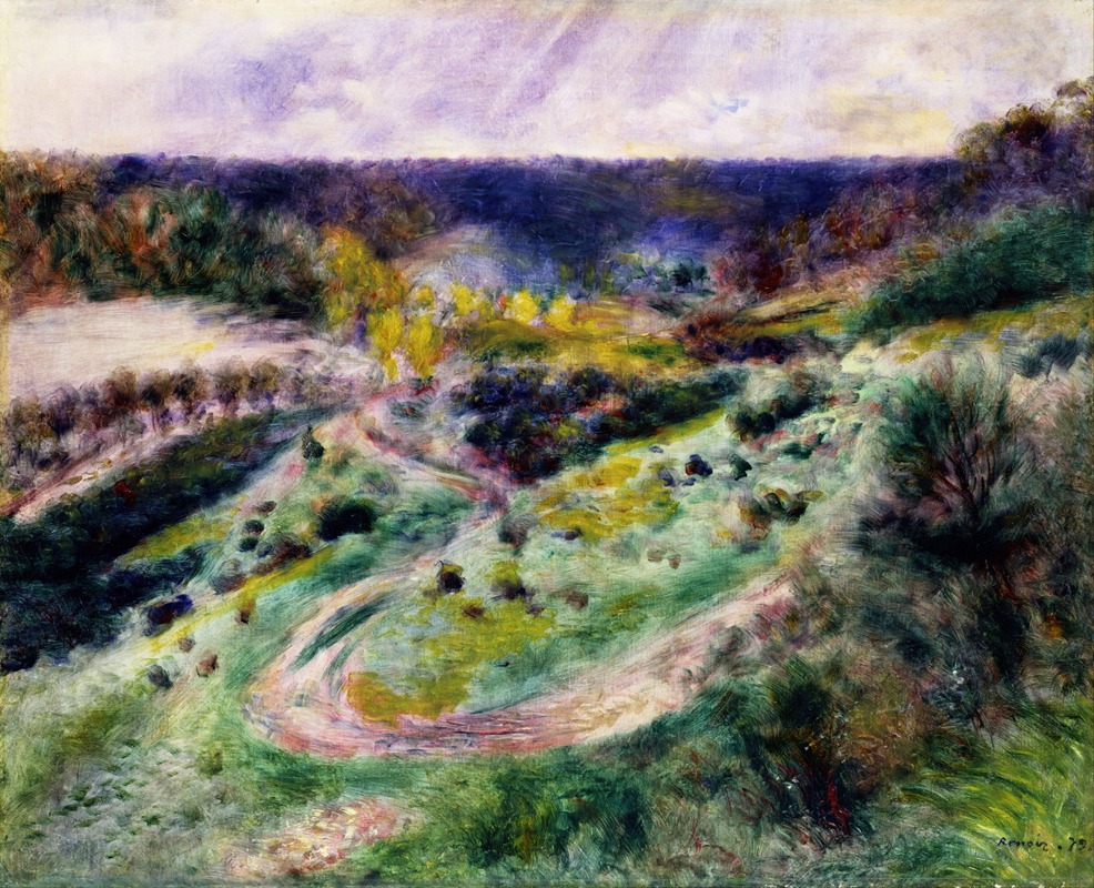 Pierre-Auguste Renoir - Road at Wargemont