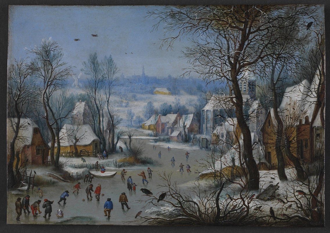 Pieter Bruegel The Elder - Winter Scenery