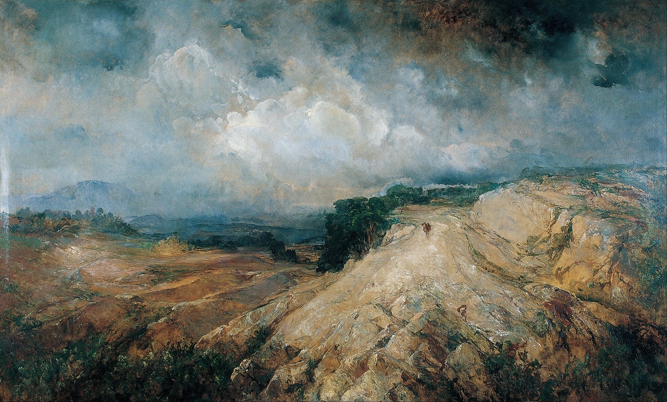 Ramon Martí i Alsina - Rocky Landscape