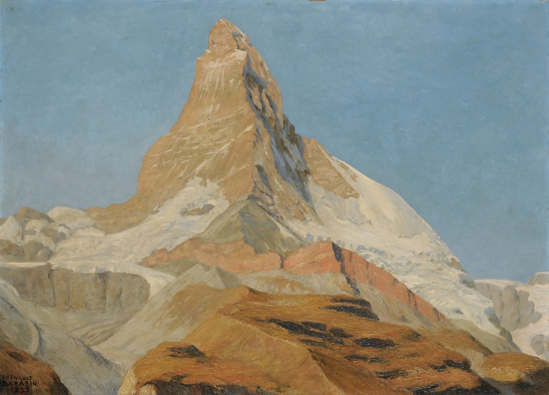 Régnault Sarasin - The Matterhorn