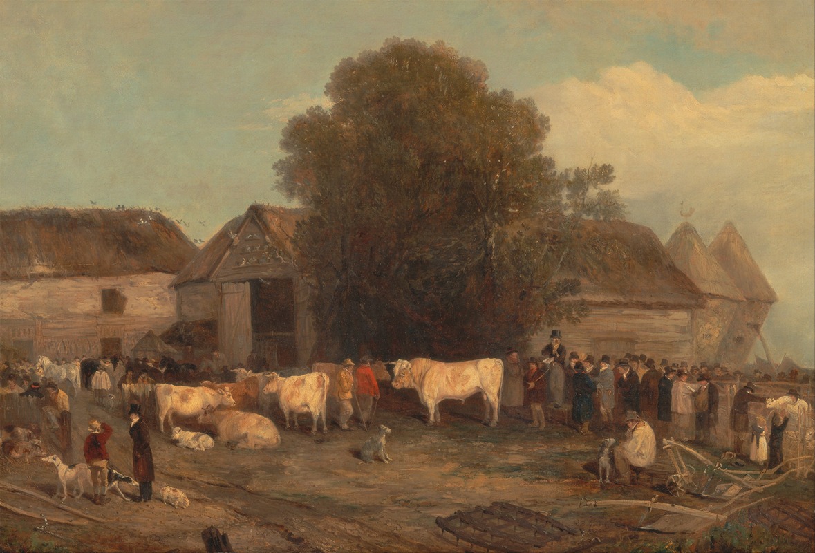 Richard Barrett Davis - The Farm Sale