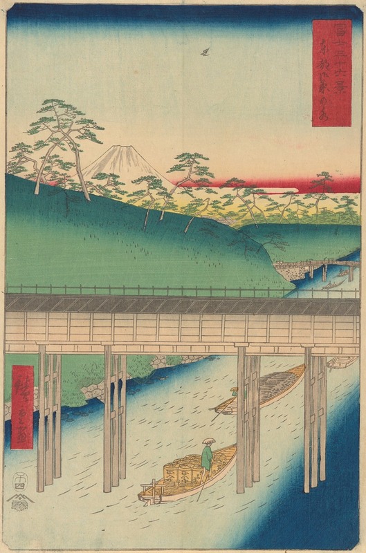 Andō Hiroshige - Ochanomizu Bridge