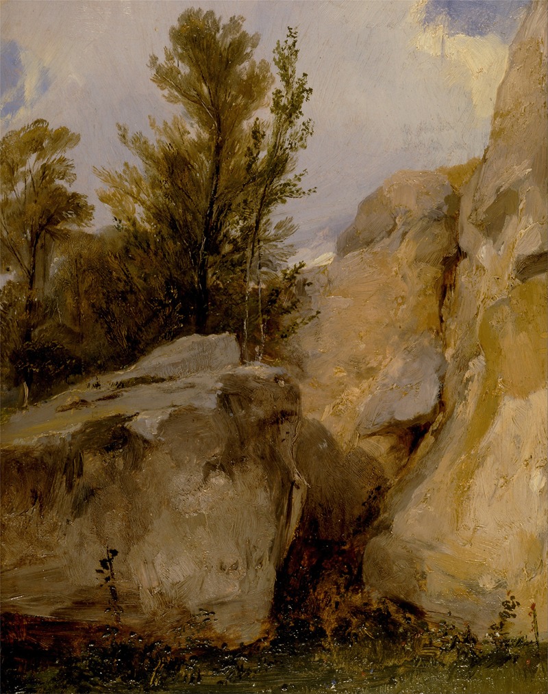Richard Parkes Bonington - In the Forest of Fontainebleau