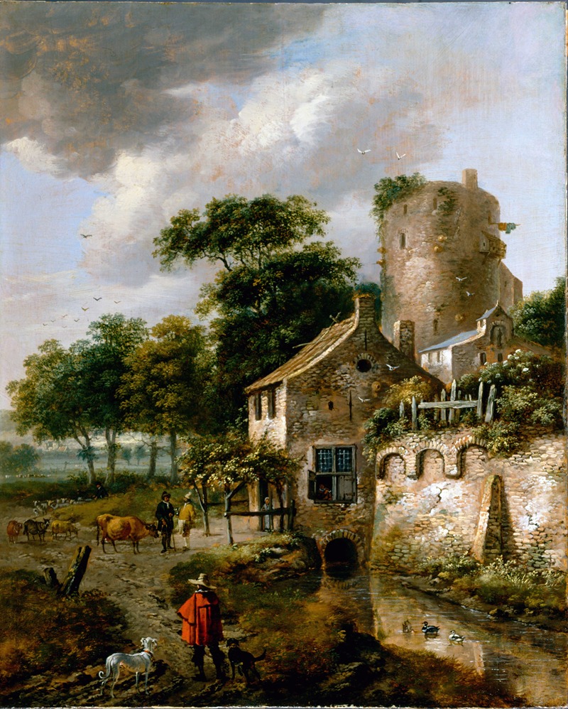 Roelof Jansz. van Vries - Landscape with a Tower