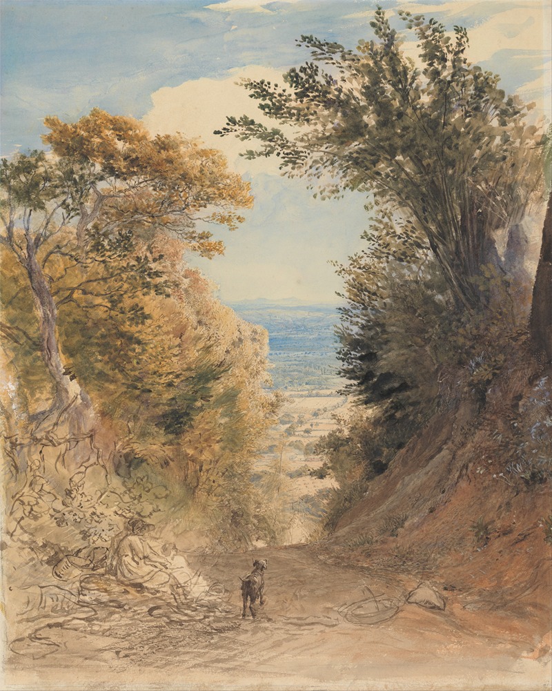 Samuel Palmer - View from Rook’s Hill, Kent
