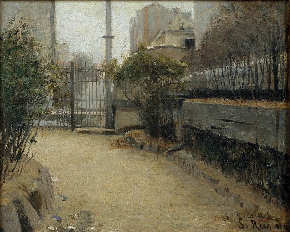 Santiago Rusiñol - Garden of Montmartre
