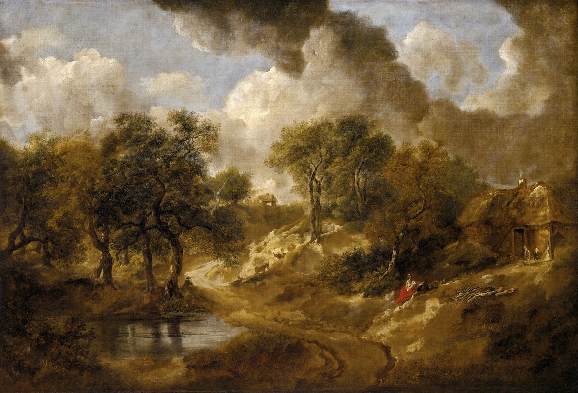 Thomas Gainsborough - Landscape in Suffolk