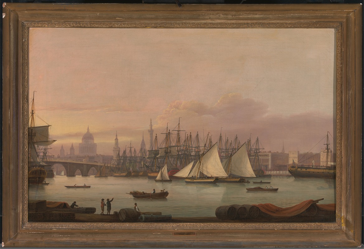 Thomas Luny - The Port of London